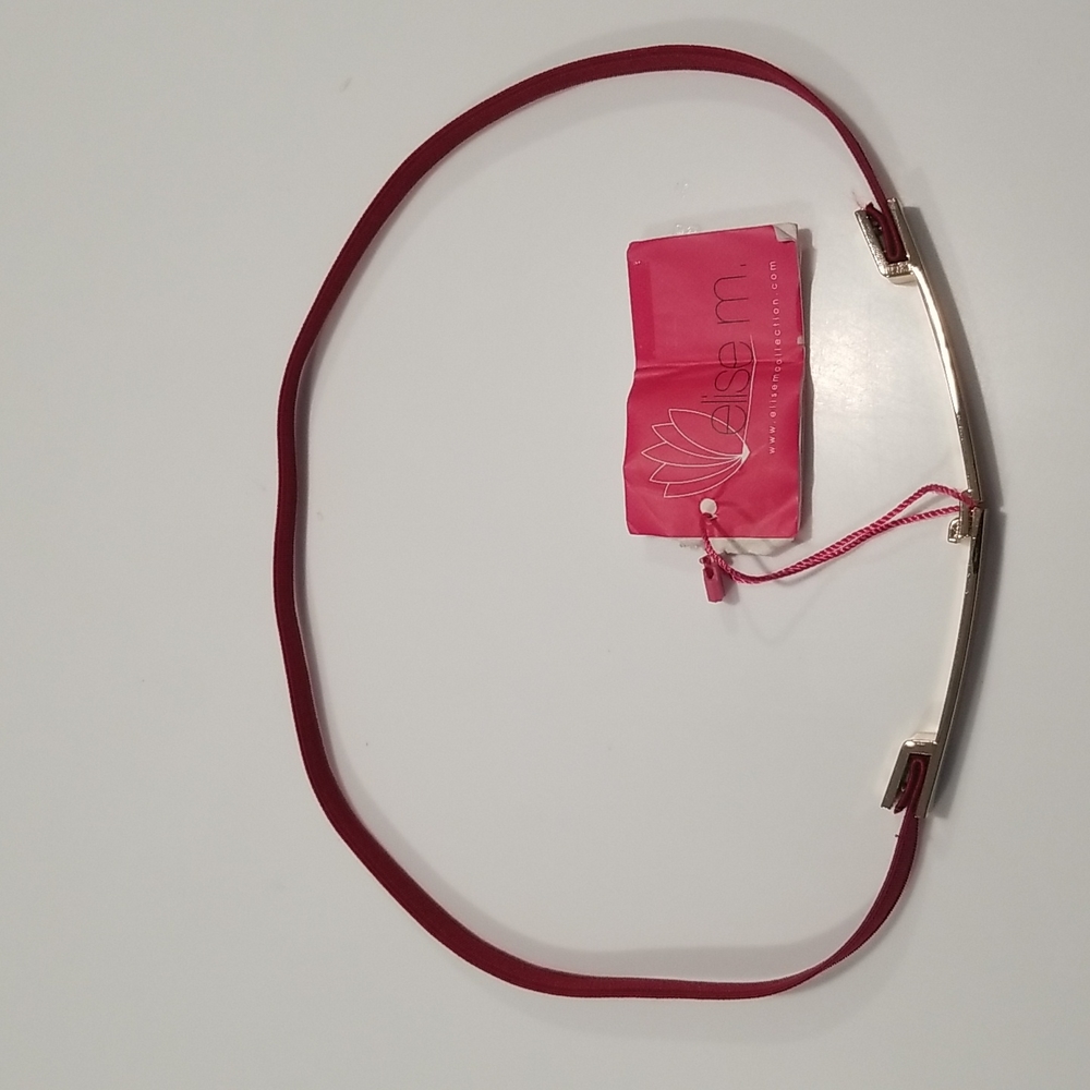 NWT Elise M Collection Stretchable Skirt Belt